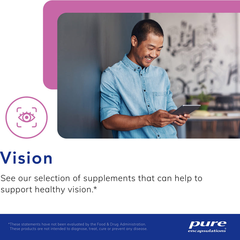 Pure Encapsulations Lutein/Zeaxanthin | Supplement to Support Overall Vision Function and The Macula* | 60 Capsules 60 Count (Pack of 1) - NewNest Australia