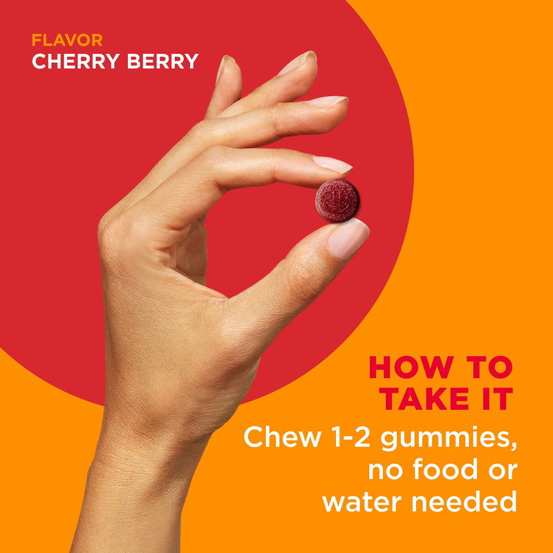 OLLY Kids Immunity Gummy, Immune Support, Wellmune, Elderberry, Vitamin C, Zinc, Kids Chewable Supplement, Cherry - 50 Count - NewNest Australia