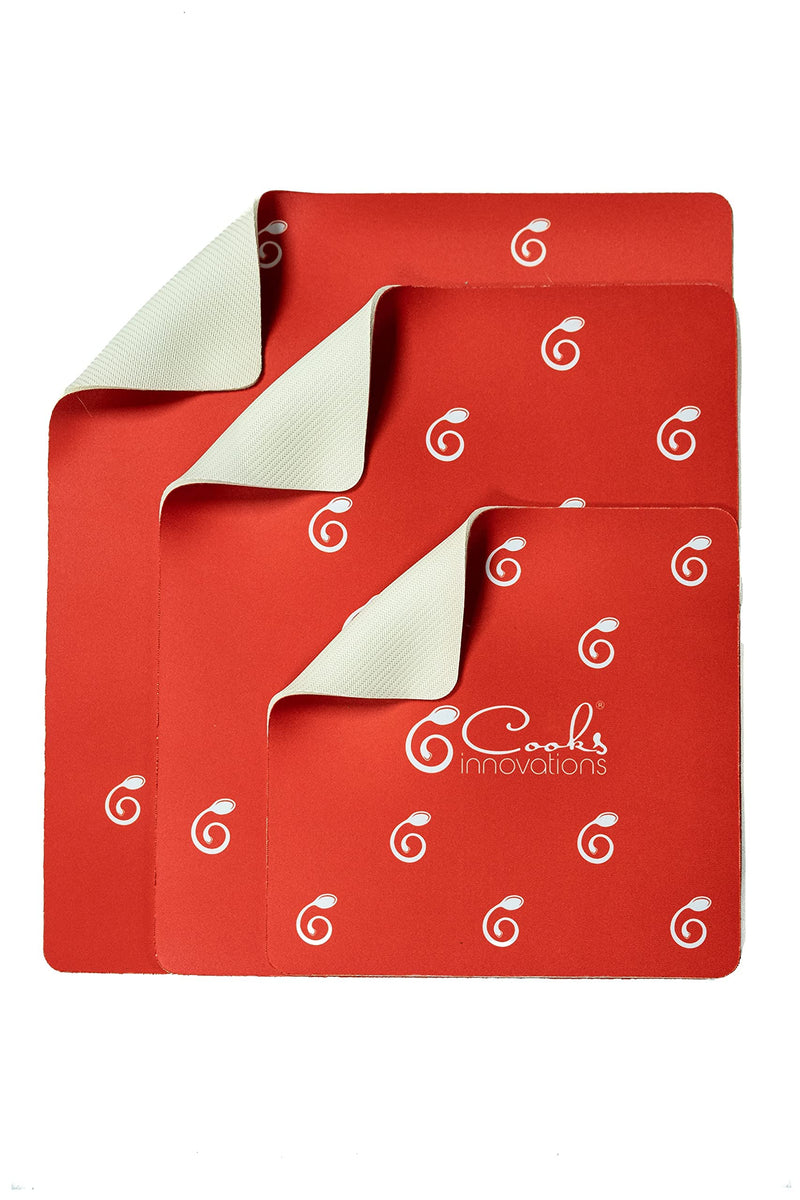 3-Pack Cooks Innovations - The Original Beige Glide Mats for Moving Small Appliances - Coffee Makers, Blenders, Stand Mixers, Toasters & More - NewNest Australia