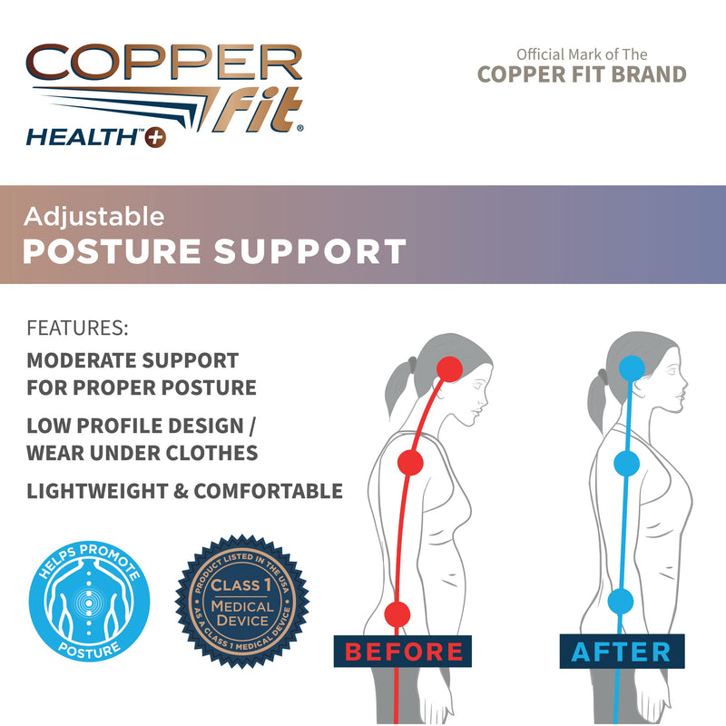 Copper Fit Health Unisex Posture Support, Adjustable - NewNest Australia