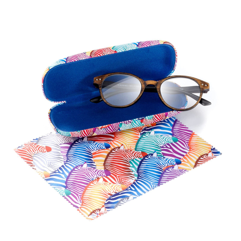 FEFI - Hardcase glasses case: WILDLIFE with matching microfiber cloth Flamingo - NewNest Australia