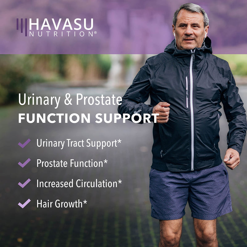 Saw Palmetto Prostate Supplements for Men as Potent DHT Blocker for Hair Growth and Beta Blocker to Decrease Frequent Urination (100, Purple) - NewNest Australia