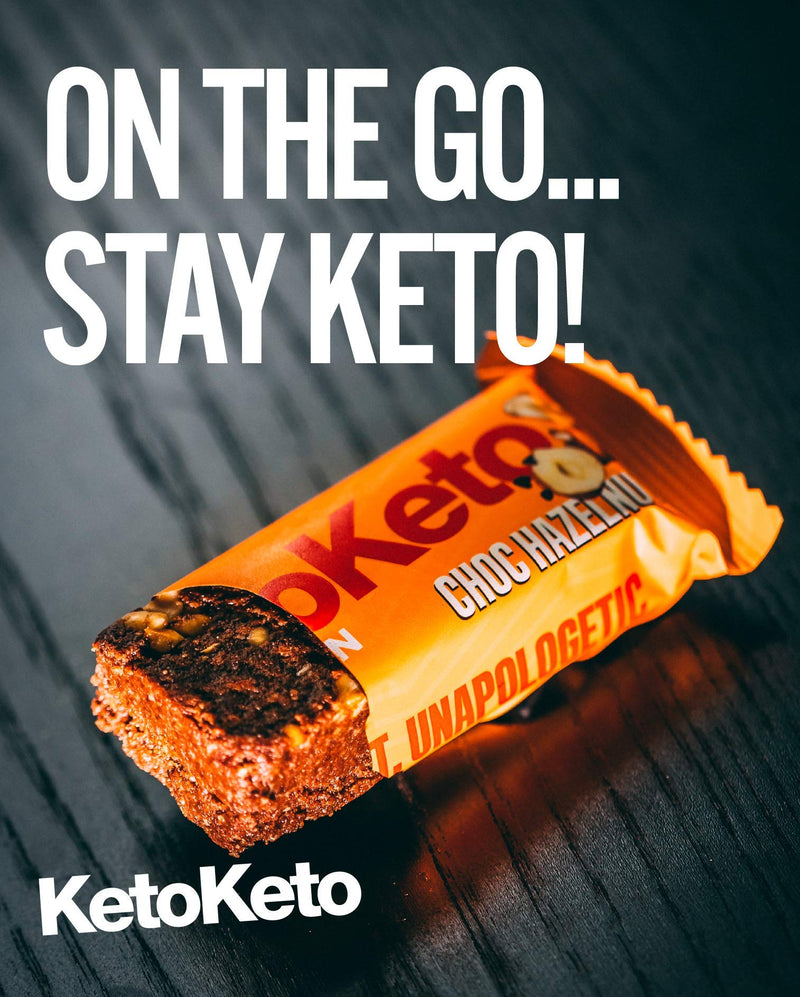 Keto Keto Bars 12 x 50g Keto Snacks Weight Loss | Keto Diet, Sugar Free Snack, Meal Replacement Bar | Healthy Snacks, Low Carb Food | Low Calorie, Vegan Food, Breakfast Bar (Cocoa Hazelnut) Chocolate Hazelnut - NewNest Australia