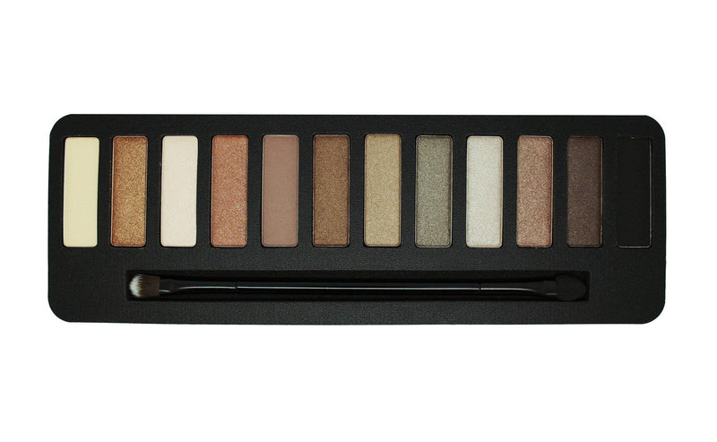 W7 | Colour Me Buff Eyeshadow Makeup Palette | Tones: Creamy Mattes & Shimmer Metallics | Colours: Neutral Nudes, Browns, Coppers and Smokes | Cruelty Free Eye Makeup For Women W7 - 'Colour Me Buff' Natural Nudes - NewNest Australia