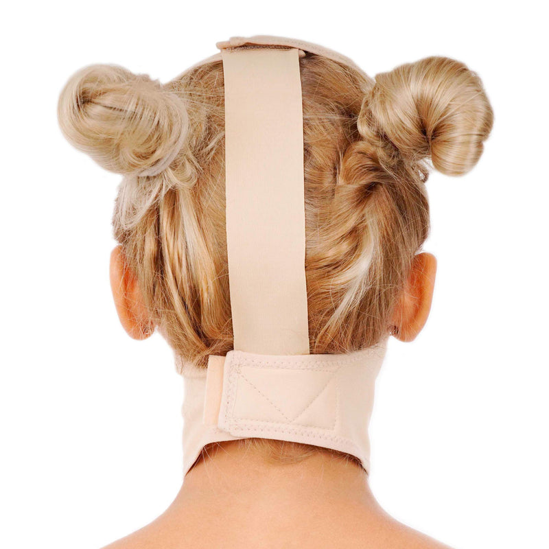 Chin Compression Garment After Liposuction Surgery, Neck Cover Strap Bandage (S) Small (Pack of 1) - NewNest Australia