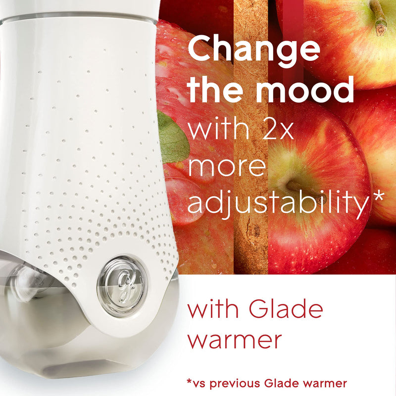 Glade PlugIns Refills Air Freshener, Scented and Essential Oils for Home and Bathroom, Apple Cinnamon, 2.01 Fl Oz, 3 Count 3 Refills - NewNest Australia