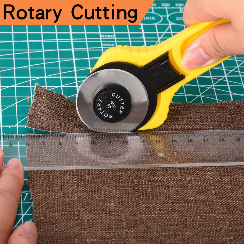 18" x 12" Self-Healing Cutting Mat for Craft, Idemeet Cutting Board with Grid, Non-Slip Cut Mat Board for Vinyl, Double-Sided Rotary Cut Board for Sewing, Quilting, Hobby, A3 A3 - 18" x 12" 1 - Green - NewNest Australia