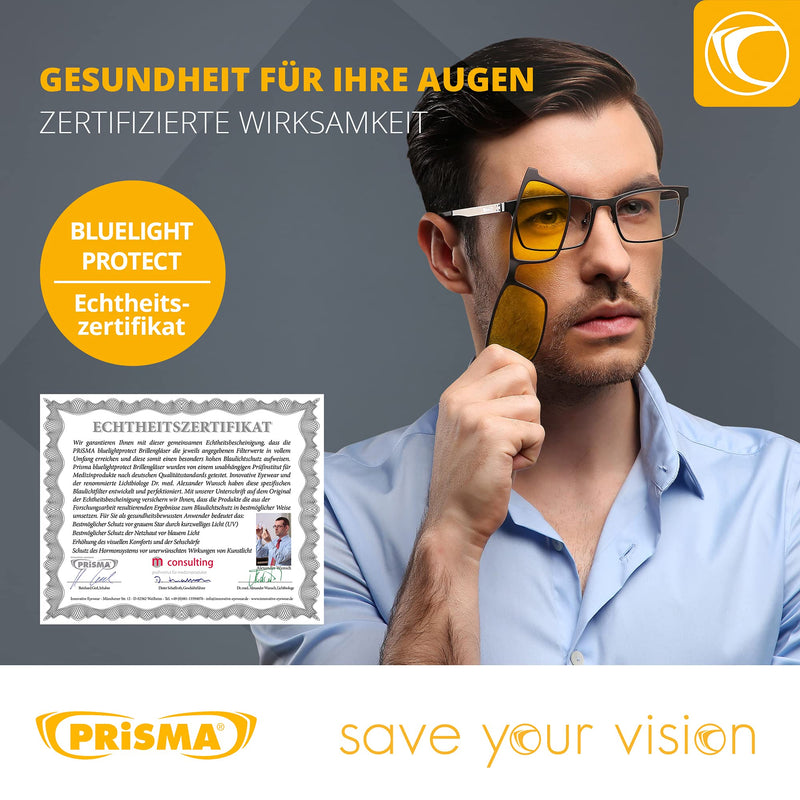 Prisma Varia 2: As Selected - Glasses With Blue Light Magnet Front Filter Or Only Blue Light Magnet Front Filter Or Glasses Frame Only, 08 Easy90 Front Filter - NewNest Australia