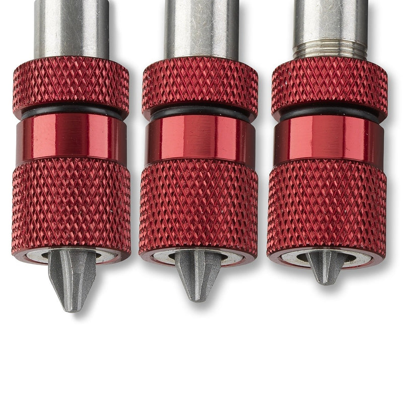 NEIKO 00238A Adjustable Depth Screwdriver Bit Holder | Quick Change | Impact Ready | Magnetic Tip , Red - NewNest Australia