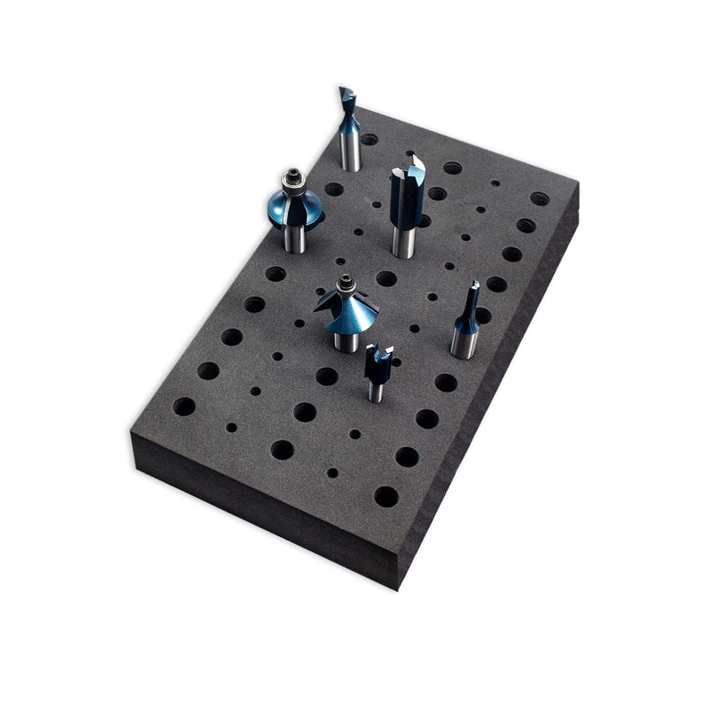 POWERTEC 71217 Router Bit Tray for 50 Bits - NewNest Australia