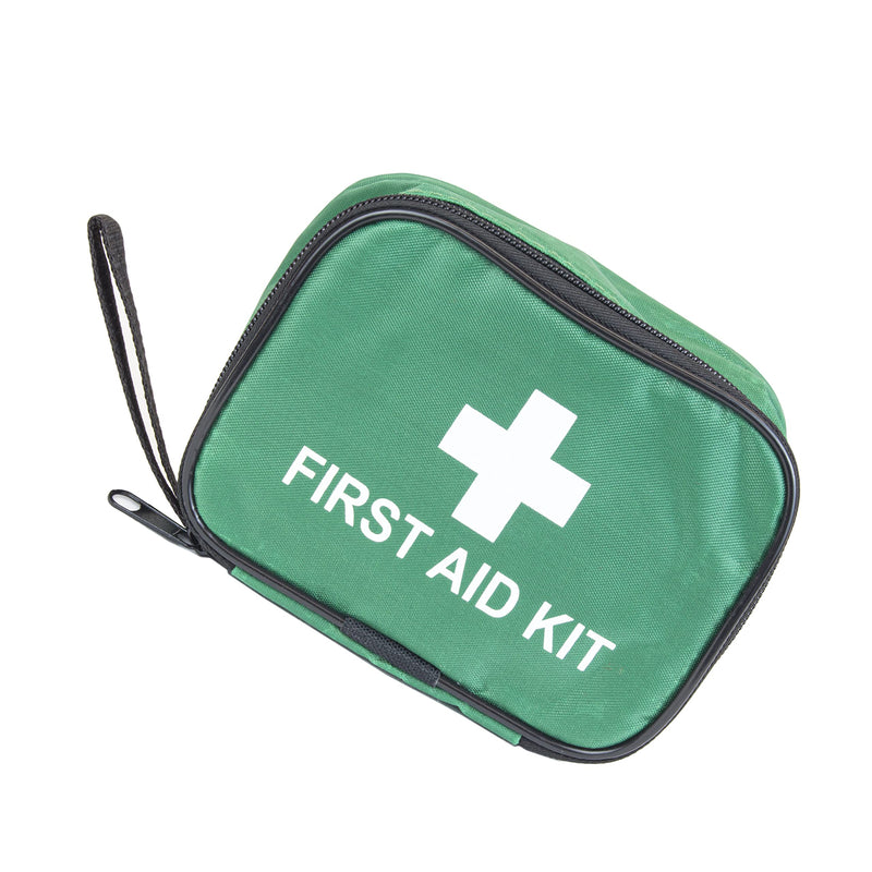 Clay Roberts First Aid Kit, Green, Compact First Aid Kit Bag, Bandages, Dressing Pads, Plasters, Emergency & Medical Supplies, 1st Aid Kit Bag for Travel, Home, Family, Holidays, Cars and Camping - NewNest Australia