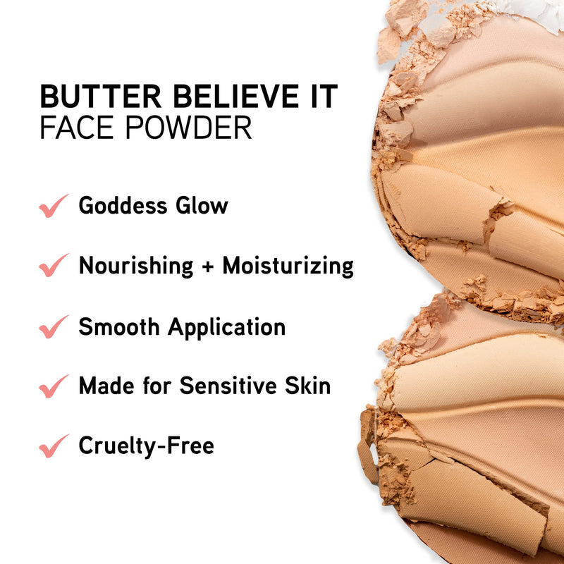 Physicians Formula, Butter Believe It! Face Powder, Pressed Powder with Soft Texture, with Murumuru Butter, Cupuaçu Butter, Tucuma Butter, Essential Fatty Acids and Pro-vitamins, Creamy Natural - NewNest Australia