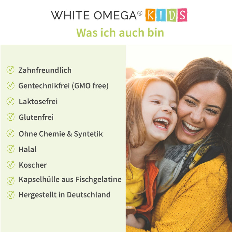 Vitamins for children - 90 mini capsules - for the immune system - sugar-free - Omega-3, vitamin C, D3 + K2, selenium, zinc - NewNest Australia