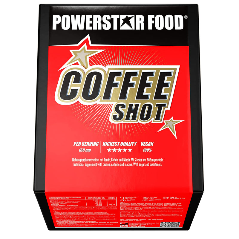 Coffee Shot Energy Pure Set Igerung Wakefulness & Concentration ‚ For Increased Focus And Power Through Caffeine, Guarana, Taurine And Niacin ‚ 12 X 60 Ml Bottles - NewNest Australia