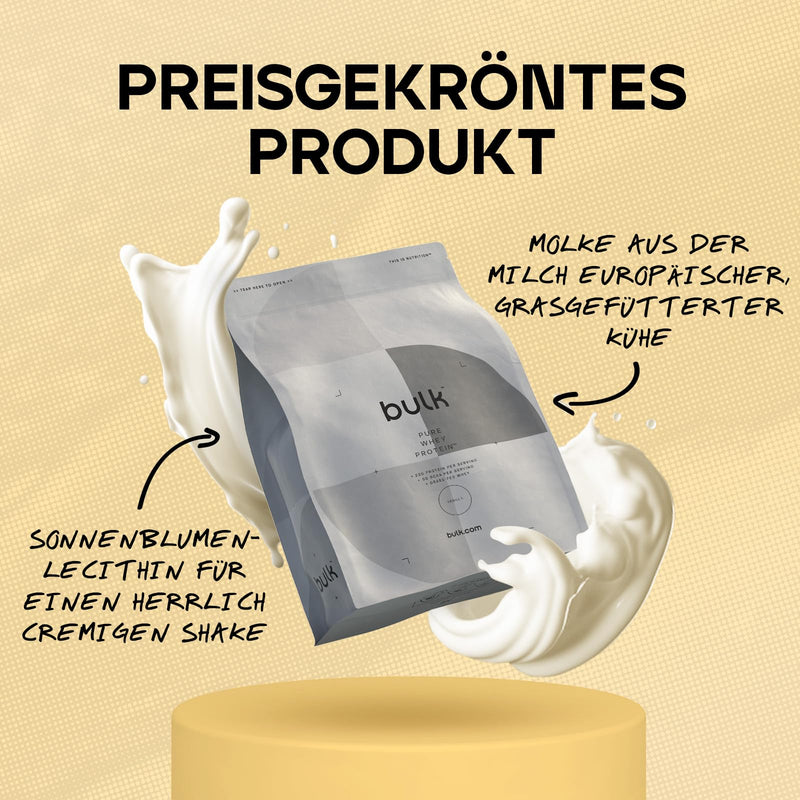 Bulk Pure Whey Protein Powder, Protein Powder, Vanilla, 1 kg, Packaging May Vary 1.00 kg (Pack of 1) - NewNest Australia