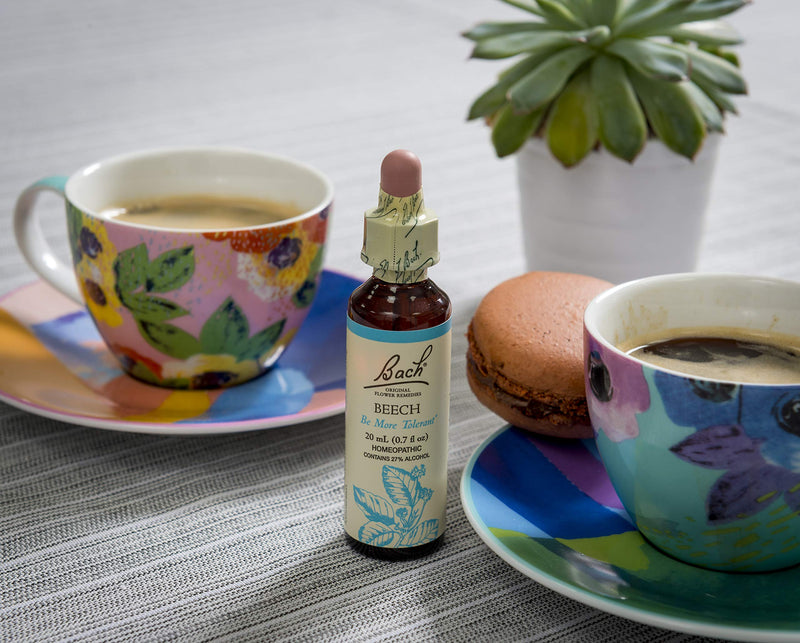 Bach Original Flower Remedies, Beech for Tolerance, Natural Homeopathic Flower Essence, Holistic Wellness and Stress Relief, Vegan, 20mL Dropper - NewNest Australia