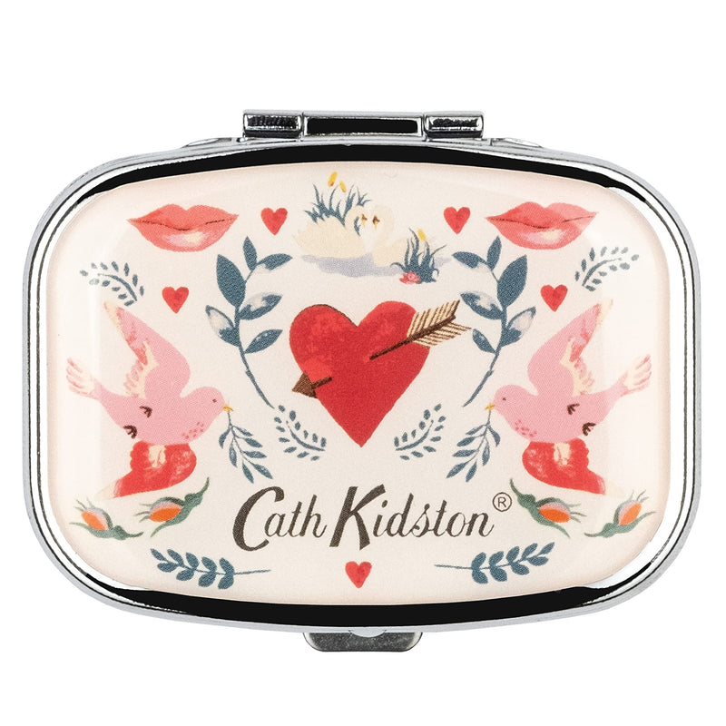 Cath Kidston Beauty Keep Kind Mint Compact Lip Balm With Mirror In Gift Box, 6G - NewNest Australia