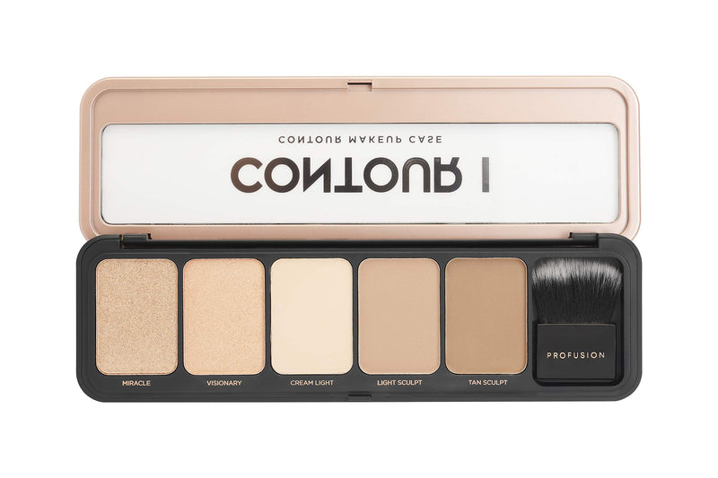 Profusion Cosmetics Pro Makeup Case Contour I - Light Medium - NewNest Australia