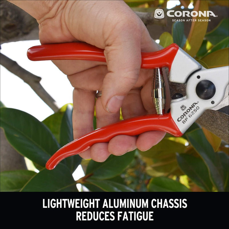 Corona BP 6250 MAXForged Aluminum Bypass Hand Pruner, 1 Inch Cut, Red - NewNest Australia