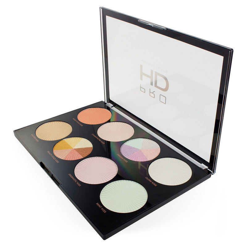 Makeup Revolution - Highlighter palette - Pro HD palette glow getter, Mixed - NewNest Australia