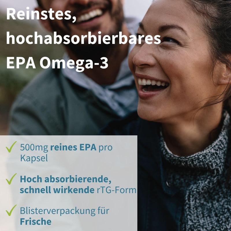 PharmEPA RESTORE 1000mg pure EPA in triglyceride form, Omega 3 90% EPA fatty acids in fish oil capsules, high dose, triple strength, 60 capsules, from Igennus - NewNest Australia