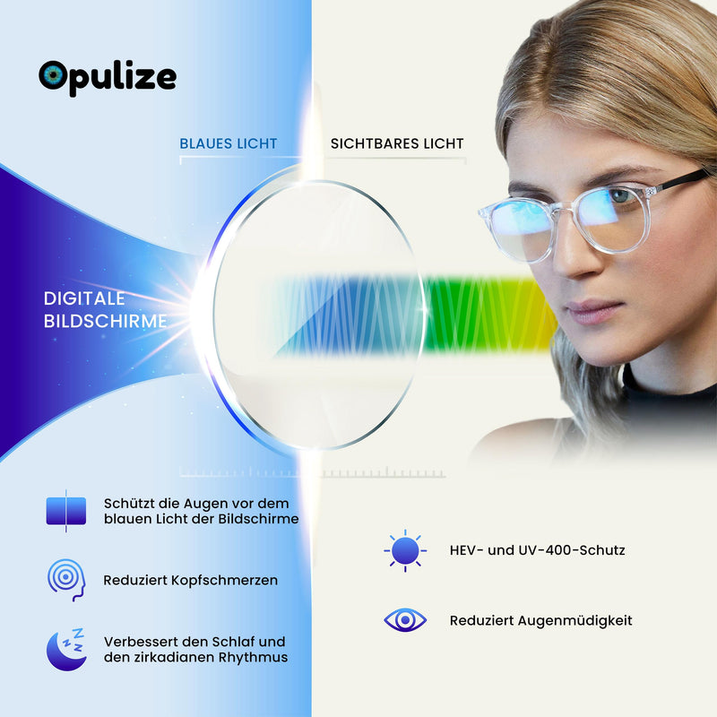 OPULIZE Met Glasses Blue Light Filter Pack of 3 Slim Round Frame Spring Hinges Improves Sleep Computer Glasses Gaming Anti-Reflective Black Brown Transparent Men Women BBB60-12C +0.00 +0.00 Diopter Black / Brown Dark Blue / Clear Black - NewNest Australia