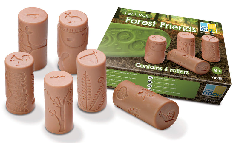 Yellow Door Let's Roll, Forest Friends Rollers, Set of 6 - NewNest Australia