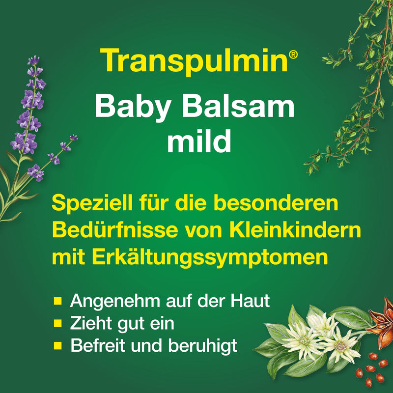 Trans Pulmin Baby Balm Mild 40ml - NewNest Australia
