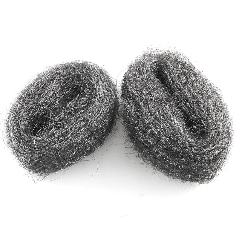 JJHXSM Steel Wire Wool 2pcs Steel Wool Fill Fabric DIY Kit Hardware Cloth Gap Blocker for Holes,Siding,Pipeline in Garage,House,Workshop - NewNest Australia