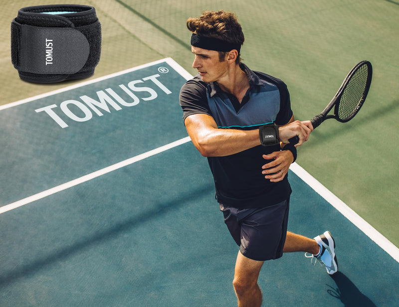 TOMUST 2 PCS Comfortable Wrist Brace, Adjustable Wrist Support, Compression Wrist Strap for Tendonitis, Arthritis, Carpal Tunnel, Sports Injuries, Wrist Pain Relief, Working Out Fitness - Women/Men - NewNest Australia