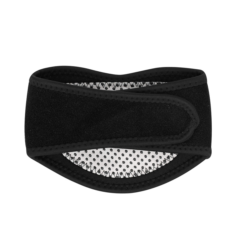 Adjustable Neck Support Brace Soft Compression Neck Protector Wrap Cervical Collar Breathable Physical Therapy Neck Brace Supports Pain Pressure Relief Sleeping Device for Chronic Neck Stiffness Black - NewNest Australia