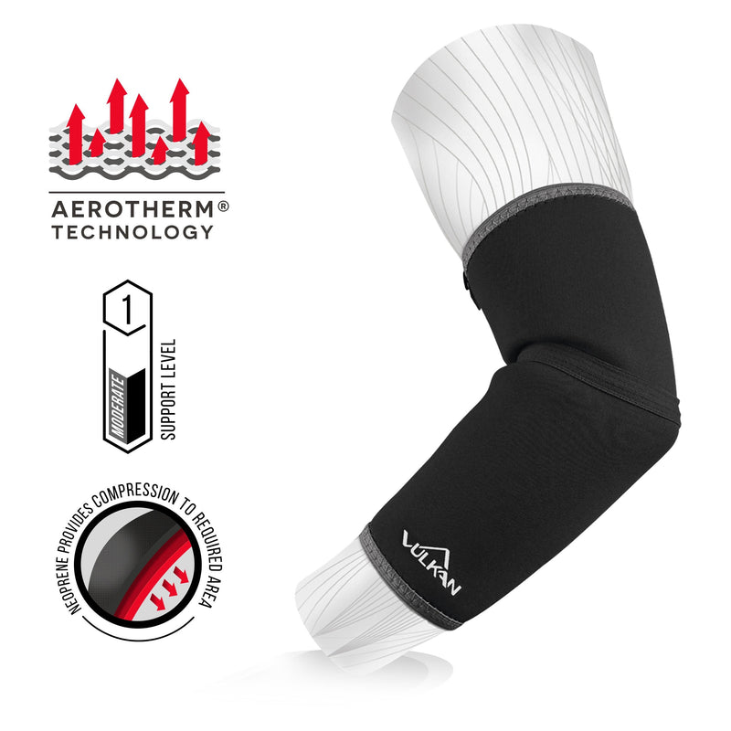 Vulkan Classic Elbow Support, Large, Elbow Support For Tendonitis, Golfer'S Elbow, Tennis Elbow And Joint Pain, Elbow Brace, Breathable Elbow Sleeve For Men And Women - NewNest Australia