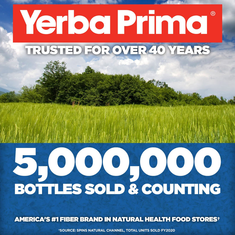 Yerba Prima Psyllium Husk, 12 Ounce - Colon Cleansing Fiber Supplement, for Heart Health, Natural Support for Gut Health, Vegan, No Sugar or Artificial Sweeteners, Non GMO, Gluten Free - NewNest Australia