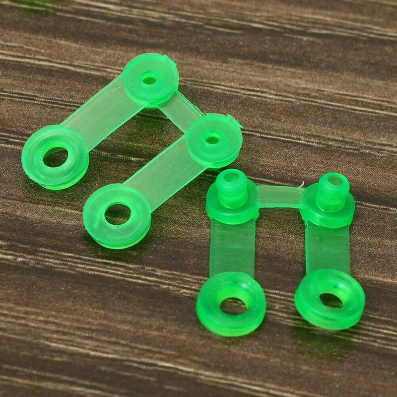 FASTROHY 10Pcs Plastic Yellow Snap Clip Punch Card for Brother Knitting Machine Tool - NewNest Australia