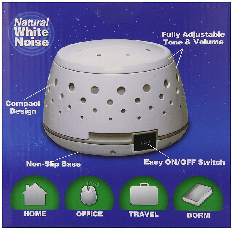 Sleep Easy Sound Conditioner, White Noise Machine Featuring Non Looping Soothing Natural Sound of Flowing Air from a Real Fan 1 Count (Pack of 1) - NewNest Australia