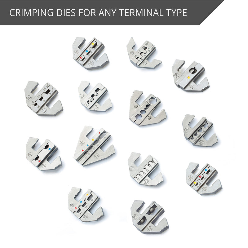 Wirefy Crimping Die for Heat Shrink Butt Connectors - 22-8 AWG A1 - For Heat Shrink Butt Connectors - NewNest Australia