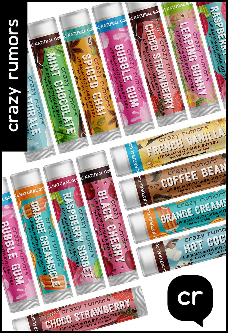 Crazy Rumors Pistachio Lip Balm 4g, Vegan 100% natural - NewNest Australia