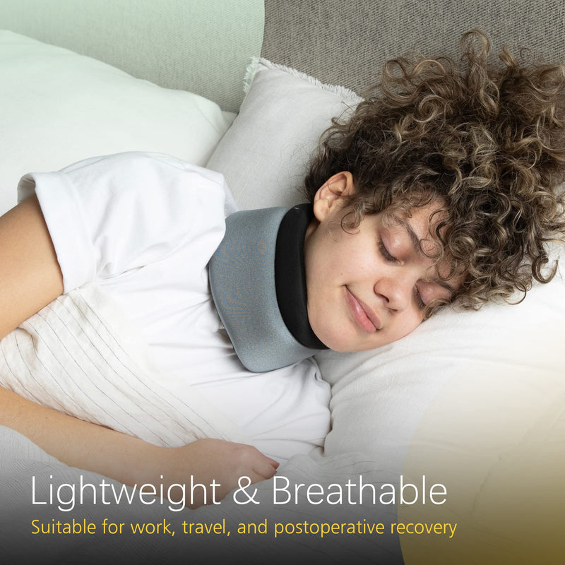 BraceUP Neck Brace for Neck Pain and Support for Women Man – Soft Cervical Collar for Pain Relief, Sleeping, Posture, and Straightener (Gray) - NewNest Australia