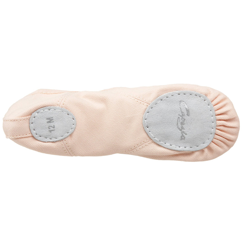 Capezio Toddler/Little Kid Canvas Juliet 2028C II Ballet Shoe 11 Little Kid Light Ballet Pink - NewNest Australia