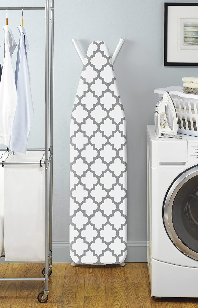 Whitmor Deluxe Ironing Board Cover and Pad - Medallion Gray - NewNest Australia