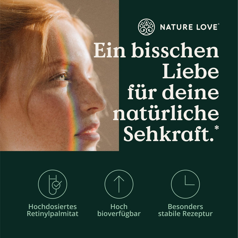 Vitamin A drops - 50 ml (1,700 drops) - Retinol from retinyl palmitate in MCT oil - without unnecessary additives - high dosage, vegan, laboratory tested and produced in Germany - NewNest Australia