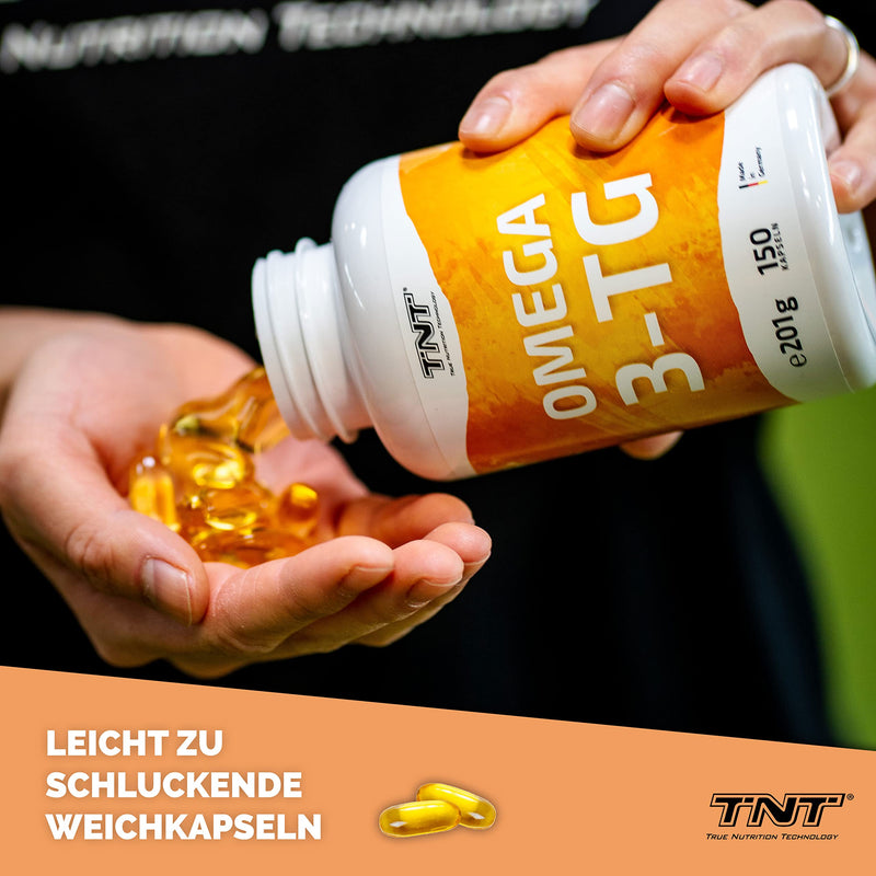 TNT Omega 3 (150 capsules) • 2760mg fish oil with EPA & DHA per daily dose • High dosage and laboratory tested 150 capsules Plus - NewNest Australia