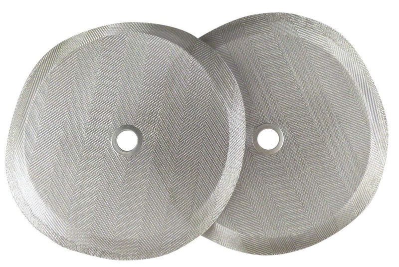 Universal Replacement French Press Filter: 4 Inch Stainless Steel Mesh Replacements for Compatible Coffee Press Filters - French Press Screen Replacement Parts, 2 Pack - NewNest Australia