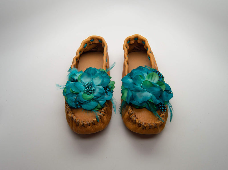 Realeather Leather Scout Moccasin Kit, Size 4/5, Golden Brown - NewNest Australia