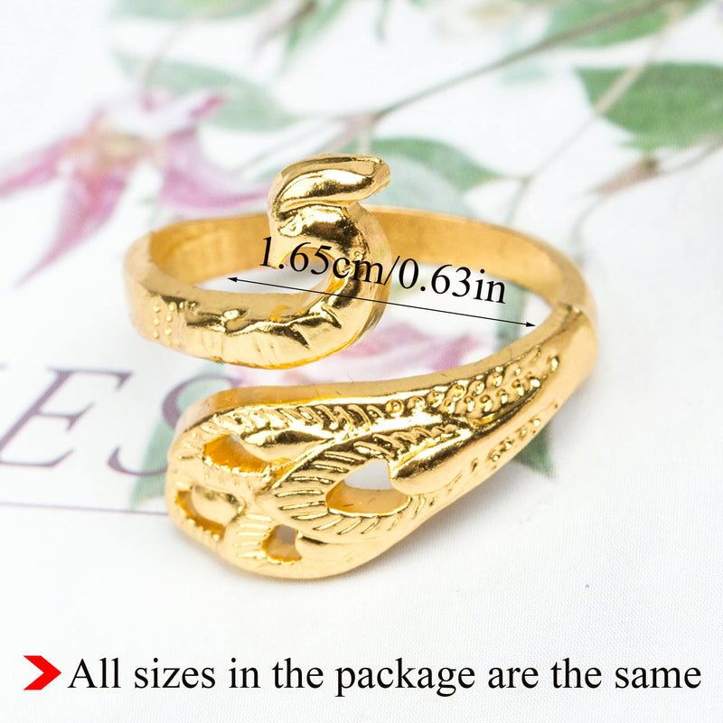 J.CARP 8 Pcs Adjustable Knitting Crochet Loop Ring, Braided Knitting Ring Yarn Guide Finger Holder for Mother Grandma Thanksgiving Presents - NewNest Australia