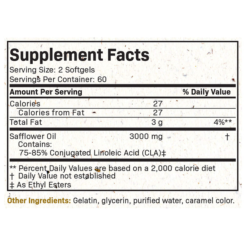 Futurebiotics CLA 3000 Extra High Potency – Naturally Supports Healthy Weight Management, Increase Lean Muscle Mass - Non-Stimulating Conjugated Linoleic Acid, Non GMO, 120 Softgels - NewNest Australia