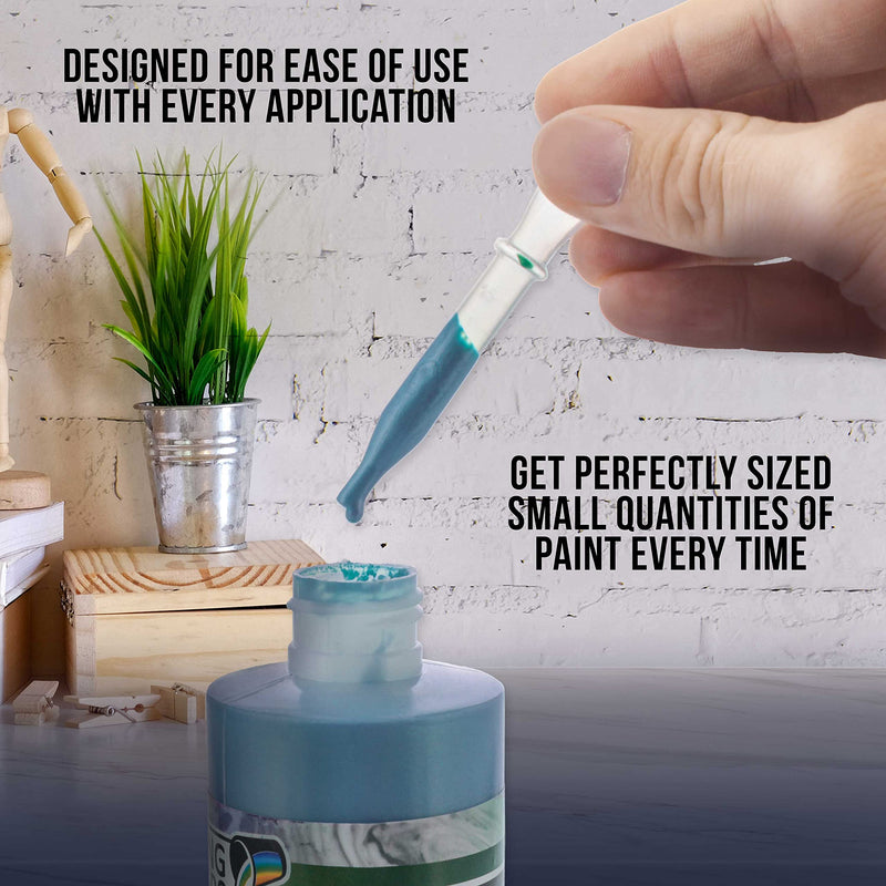 Master Airbrush Brand 100 Pipette Eyedroppers for Liquid Transfer and Airbrush Paint - NewNest Australia
