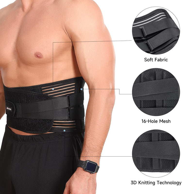Bynccea Back Support Belt For Men And Women, Relief From Back Pain, Breathable Back Brace For Heavy Lifting, Lumbar Support Belt For Herniated Disc, Sciatica, Scoliosis - NewNest Australia