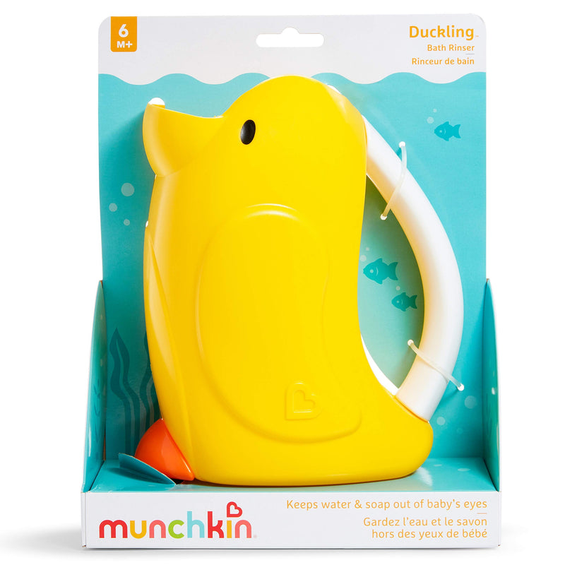 Munchkin Duckling Bath Rinser, Yellow - NewNest Australia