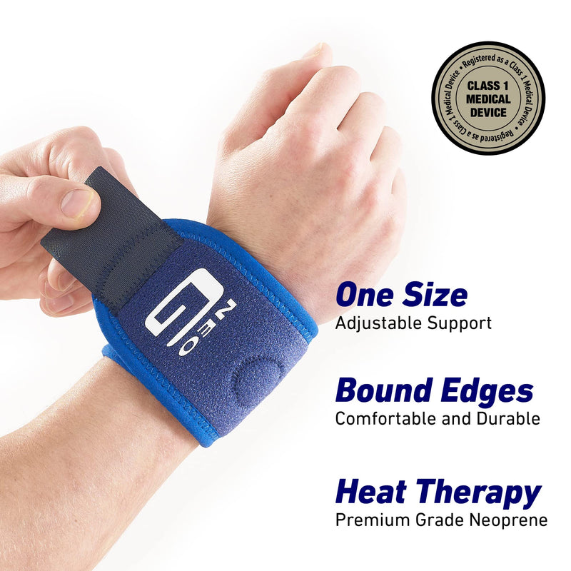 Neo G Wrist Band - Sports, Golf, Gym, Tennis Wrist Support – Wrist Bandage for Joint Pain, Arthritis, Sprains, Strains, Instability - Adjustable Compression - Class 1 Medical Device - NewNest Australia